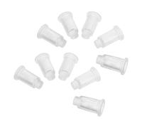 UKCOCO Lot de 10 Patins Antidérapants en Caoutchouc Transparent pour Pieds de Balance Électronique Accessoires pour Plateau de Pesée Coussin de Rechange Usage la Cuisine et Entrepôt