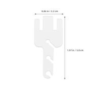 UKCOCO Lot de 10 tendeurs de Fil pour Machine à Tricoter : Adaptateur de tendeur de Fil Amovible pour Un Tricotage Fluide, Compatible avec Les Machines Addi/King/Express.