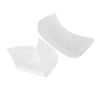 UKCOCO Lot de 100 Masques en Soie Blanche Cou, Patchs Hydratants et Réparateurs, Outil de Soin Cutané Professionnel pour Salon et Spa, Soin Anti-rides et Éclat Peau