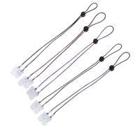 UKCOCO Lot de 15 Pinces Porte-bavoir Réglables pour Adultes et Garçon et Filles, Clips Porte-serviettes en Plastique Flexible, 5 Couleurs Assorties, Accessoire Pratique pour Repas Bébé