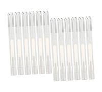 UKCOCO Lot De 15 Stylos Cosmétiques Vides 3ml Tube Rotatif Transparent Recharge Pour Huile Ongles Applicateur Nail Art Accessoire Beauté Voyage