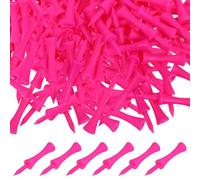 UKCOCO Lot de 150 Tees de Golf en Plastique 57 Mm Butée pour Entraînement Extérieur, Accessoires de Golf Solide, Visibilité Optimale et Compatibilité, pour Tapis et Practice