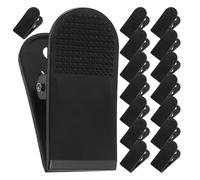 UKCOCO Lot de 16 Clips de Fixation Noirs pour Câble de Clé de Sécurité de Tapis de Course Accessoire D’Arrêt D’Urgence Compatible pour Usage Domestique et Salle de Sport Remplacement
