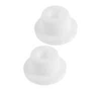 UKCOCO Lot de 2 Bouchons de Vidange en Caoutchouc Rond 17 CM Étanches pour Congélateur et Réfrigérateur Insert Anti-Fuite et Protection la Poussière Accessoires de Drainage Pratiques