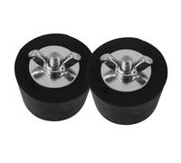 UKCOCO Lot De 2 Bouchons D'expansion Hivernage Piscine 38 Mm en PVC Et Acier Inoxydable, Accessoires De Protection pour Tuyaux Extérieurs, Étanches Et Résistants Au Gel