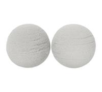 UKCOCO Lot de 2 Boules Sphériques en Mousse de Fleur Ronde 12 CM Mousse Sèche Absorbante pour Compositions DIY Décoration Mariage Fleurs Sphériques pour Art Floral et Fête