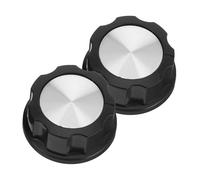 UKCOCO Lot De 2 Boutons De Commande Pour Friteuse à Air Four Autocuiseur Interrupteur De Minuterie Bouton Rotatif De Cuisson Matériau Solide Facile à Utiliser