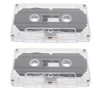 UKCOCO Lot de 2 cassettes de rechange - Cassettes audio vierges - Durée d'enregistrement de 30 minutes - Convient pour l'enregistrement quotidien
