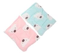 UKCOCO Lot de 2 Coussins en Coton pour Hamster et Hérisson, Lit Confortable et Chaud pour Rongeurs, pour Hamac Chaise en Intérieur