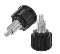 UKCOCO Lot de 2 Goupilles à Ressort en Abs pour Vélo d'exercice, Bouton de Traction Fiable et Polyvalent, Accessoires de Fitness pour Salle de Sport à Domicile ou Commerciale