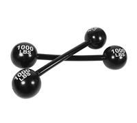 UKCOCO Lot de 2 Jouets d'Haltères Gonflables Épais en PVC pour Garçon et Filles et Adultes Accessoires de Fête pour Activités en Famille