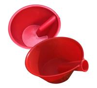 UKCOCO Lot De 2 Louches à Eau en Plastique Solide pour Jardinage Extérieur, Grosse Et Petite Taille, Cuillères à Verser Légumes Et Fleurs, Pelle à Eau Pratique pour Irrigation De Jardin