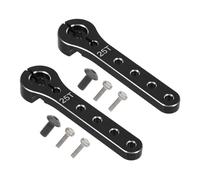 UKCOCO Lot De 2 Pièces De Rechange pour Avion Télécommandé Klaxon en Alliage D & #39; Aluminium Bras De Direction pour Avion Télécommandé Kit De Réparation pour D & #39;