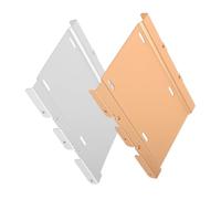 UKCOCO Lot De 2 Plateaux De Disque Dur en pour, Support De Montage sur Panneau Arrière, Support De Montage pour Disque Dur D'ordinateur, Support De Montage en