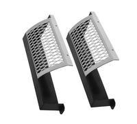 UKCOCO Lot de 2 Porte-balles de Foot en Plastique Noir, Filet de Rangement Petit Format pour Jeu de Foot de Table, Accessoire Pratique pour Parties et Loisirs en Famille ou Entre Amis