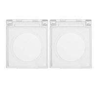 UKCOCO Lot de 2 Protections pour Interrupteur de Tablette Lumineuse A3 A4, Déflecteurs Compacts pour Panneau de Copie, Accessoires pour Art Diamant, Couverture Anti-poussière Compatible