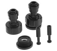 UKCOCO Lot de 2 raccords pour Tuyau d'irrigation Goutte à Goutte, | Raccord de démarrage d'irrigation 8 mm, adaptateur de plomberie pour jardin, raccord de conduite d'arrosage, pièces