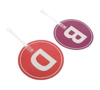 UKCOCO Lot De 2 Raquettes De Jeu Réutilisables Pour L'Enseignement De L'Anglais En Primaire Panneaux Tableaux De Vote Réponses