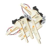 UKCOCO Lot de 2 Sets de Kits Scientifiques à Monter Soi-même Robot Araignée en Bois Éducatif pour Garçon et Filles, D'expérience Scientifique DIY, Activité Ludique et Pédagogique Stem,