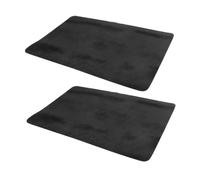 UKCOCO Lot de 2 Tapis de Magicien Grosse Taille 40x60 Cm en Velours Noir, Antidérapants pour Close-up et Jeux de Société en Famille, Accessoires Magiques pour Spectacles et Fêtes