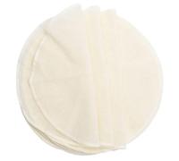 UKCOCO Lot de 20 Coussinets Vapeur en Pur Coton Filet de Vapeur Rond 32 Cm Couleur Peau Antiadhésifs pour Cuisson de Raviolis et Petits Pains Accessoire Réutilisable Cuisine Maison