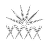 UKCOCO Lot De 20 Pendentifs Cônes En Zinc Pour Diy Breloques Pour Bijoux Accessoires Élégants Décoration De Colliers Présent Pour Femme 4x25mm