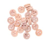 UKCOCO Lot de 20 Poulies en Bois Brut 6 Mm pour Maquette De Bateau Ancien, Accessoires Artisanaux Éducatifs pour Garçon Et Filles, Loisirs Créatifs, Modélisme Naval, Présent Noël Anniversaire