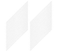 UKCOCO Lot de 200 Tubes de Pulvérisation Transparents Pp Ø3mm X 200mm pour Buse D'aérosol, Tube de Rechange pour Nettoyant à Gâchette, Paille D'extension de Précision, Usage Industriel