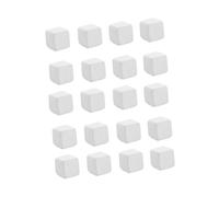 UKCOCO Lot de 24 Cubes de Calcium pour Aquarium à Tortues et Reptiles, Matériau Synthétique, Facile à Décomposer, Ne Pollue Pas l'eau, pour Réservoir à Poissons
