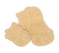 UKCOCO Lot de 3 Autocollants Créatifs Dorés pour Téléphone 3,1 X 2,9 Cm, Autocollants Plats Adhésifs Décoratifs pour Coque, Compatibles Recharge sans Fil, Usage Nouvel an Chinois et Fête