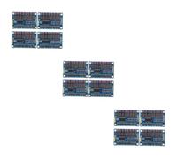 UKCOCO Lot De 3 Modules Daffichage À Tube Numérique De Remplacement pour Microcontrôleur À 8 Touches Module Daffichage LED Câblage 5 V 4 Pièces X 3