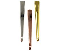 UKCOCO Lot de 3 Spatules en Alliage de Zinc pour Crème Visage, Cuillères à Maquillage Pratiques pour Libérer Vos Mains, Outils Cosmétiques Métalliques Polyvalents Couleur Aléatoire
