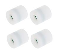 UKCOCO Lot de 4 Bouchons de Tube D’échantillonnage en Charbon Actif 6 Mm, Accessoires de Prélèvement de Gaz pour Contrôle Qualité Air Intérieur, Bouchons D’analyse Chimique