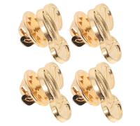 UKCOCO Lot de 4 Broches Café de Grains, Épingle de Revers pour Veste en Jean, Bijou Décoratif pour Tenue Décontractée