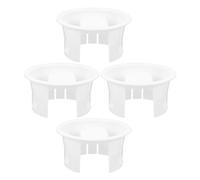 UKCOCO Lot de 4 Couvercles de Rechange pour Pichet d'Eau en Plastique Étanches et Anti-Éclaboussures Adaptés pour Carafe à Boisson Filtre Intégré Accessoires Pratiques pour Usage
