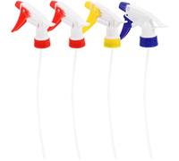 UKCOCO Lot de 4 Embouts de Pulvérisation en Plastique pour Bouteille, Tête Vaporisateur Spray à Brume Fine, Accessoire de Rechange Polyvalent pour Pulvérisateur Domestique, Jardinage