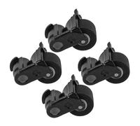 UKCOCO Lot de 4 Galets Presseurs à Roulement pour Enregistreur Cassette Diamètre 10 MM Pièces de Rechange en Matériau Résistant Compatibles Entretien Magnétophone et Réparation Audio