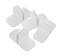 UKCOCO Lot de 4 Pinces de Séparation en Plastique pour Tiroirs Cuisine, Clips de Fixation Universels, Supports Stables pour Organisateur de Rangement, Usage Domestique, Accessoires