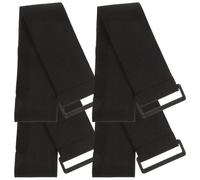 UKCOCO Lot de 4 Sangles Élastiques Auto-agrippantes 50x500 Mm, Brassards Multifonctions pour Sport et Course Nocturne, Cordons de Serrage Résistants, pour Fixation et Organisation