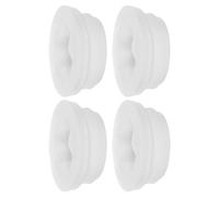 UKCOCO Lot de 4 Set de Bouchons à Visser pour Seau 200l, Plastique Joint D’étanchéité, Diamètre Intérieur 52mm Extérieur 63mm, Couvercle Anti-déversement pour Bonbonne D’eau, Usage