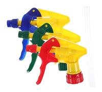 UKCOCO Lot de 5 Pulvérisateurs à Gâchette en Plastique pour Jardinage, Buse, Contrôle de Débit Optimisé, Résistants aux Solvants, Usage Ménage et Entretien Extérieur Couleur Aléatoire