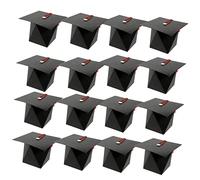 UKCOCO Lot De 50 Boîtes À Bonbons Pour Mariage En Forme De Chapeau De Célibataire Pour Fête Remise De Diplôme Pour Anniversaire Mini-Bonbons Traiteur Avec Chapeaux D'Invités