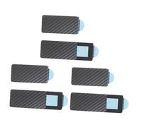 UKCOCO Lot De 6 Caches De Webcam Coulissants pour Ordinateur Portable, Protection De Caméra Glissante, Confidentialité Sécurisée, Compatible Pc Et Tablette, Noir Simple Et Discret