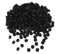 UKCOCO Lot De 6 Cachets De Cire Vintage Faits À La Main Perles De Cire Tubes De Placement Doré Noir
