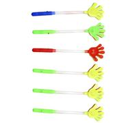 UKCOCO Lot de 6 Claquettes Lumineuses en Plastique Multicolores, Instruments de Musique pour Fêtes, Faiseurs de Bruit pour Carnavals et Événements Festifs, Accessoires Couleur Aléatoire