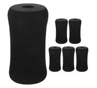 UKCOCO Lot de 6 Coussinets en Mousse Haute Densité pour Jambes de Banc de Musculation, Patins Antidérapants 23x70x130 Mm, Accessoires pour Équipement Fitness à Domicile et Salle de Sport