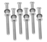 UKCOCO Lot de 6 Vis D'échelle Piscine en Acier Inoxydable pour Piscine Hors-Sol Quincaillerie de Fixation Subaquatique Accessoires de Remplacement pour Échelle Sécurisée et Solide