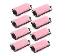 UKCOCO Lot de 8 Bigoudis en Éponge Petits 3,5 Cm pour Cheveux Bouclés, Permanents et Doux, Adaptés Cheveux Longs, Coiffage Nuit et Maison, sans Dommage ni Tiraillement