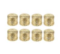 UKCOCO Lot de 8 Boîtes de Moxibustion en Cuivre Anti-brûlures, Dispositifs Portables sans Fumée pour Soins Corps, Supports pour Brûleurs Moxa Adaptés Usage Maison et Voyages
