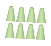 UKCOCO Lot de 8 Capuchons de Pointe en Silicone pour Stylet 1/2, Protection Antidérapante, Compatible Tablette, Vert Matcha, Accessoires pour Tablette et Dessin Numérique